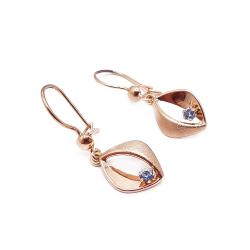 Tuotekuva Kultaiset korvakorut siniset kivet