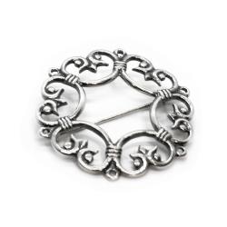 Tuotekuva KK hopeinen Suotniemen solki