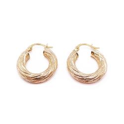 Tuotekuva Kultaiset kuviorenkaat 18x3,5