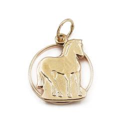 Tuotekuva Kultainen hevonen riipus