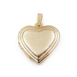 Tuotekuva Kultainen sydän medaljonkiriipus