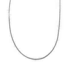 Tuotekuva valkokultainen  kaulaketju 42cm