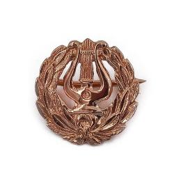 Tuotekuva Kultainen pieni äidinlyyra neulalla vahvistettu 1970 NW