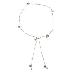 Tuotekuva Kalevala korun Vanamo-kääty 80cm vaal.pun.helmet