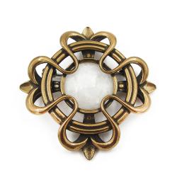 Tuotekuva Kalevala Koru Lilja solki/riipus, lumikvartsi