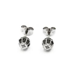 Tuotekuva Valkokultaiset timanttikorvakorut 0.01ct 18k