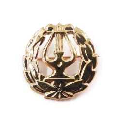 Tuotekuva Kultainen lyyra rintaneula