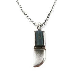 Tuotekuva Kalevala Jussi/Sisu kaulakoru spektroliitillä 60cm