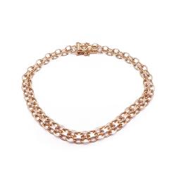 Tuotekuva Kultainen x-ranneketju 18,5cm v.-74