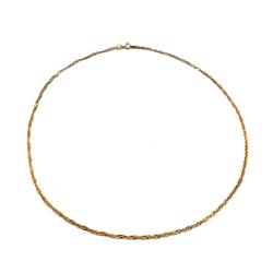 Tuotekuva Kultainen Singapore kaulaketju 45cm