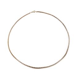 Tuotekuva Kultainen cordell kaulaketju 43.5cm