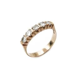 Tuotekuva Timantti rivisormus 0,5ct 18mm