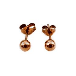 Tuotekuva Kultaiset pallokorvakorut 4mm Top Gold