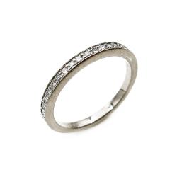 Tuotekuva Valkokulta 0,09ct timantti-rivisormus koko15 lev.2mm
