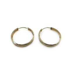 Tuotekuva Kultaiset flakka rengaskorvakorut 3x18mm