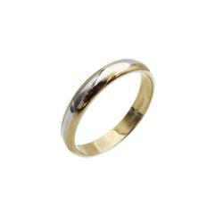 Tuotekuva Kultainen sileä kihlasormus 19mm lev3.7mm