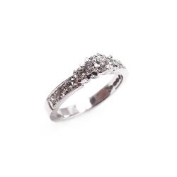 Tuotekuva Sandbergin 18k vk-timanttisormus yht.0,54ct 16mm v.2014