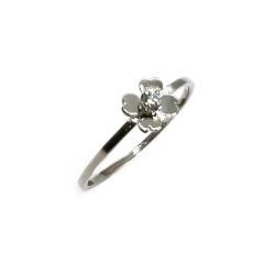 Tuotekuva VK kukkasormus timantilla 0,02ct 16,75