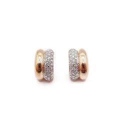 Tuotekuva Kultaiset timanttikorvakorut 0,03ct
