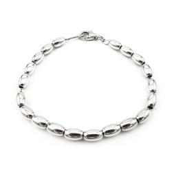 Tuotekuva Hopeinen oliiviranneketju 5mm 20,5cm OTI