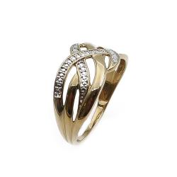 Tuotekuva Kultainen timanttisormus 17,25mm 0,015ct