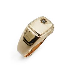 Tuotekuva Kultainen timanttikantasormus 16,50mm 0,005ct
