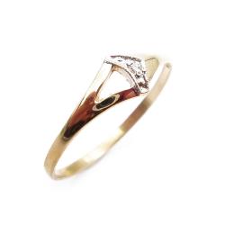 Tuotekuva Kultainen timanttisormus 0.005ct koko 18