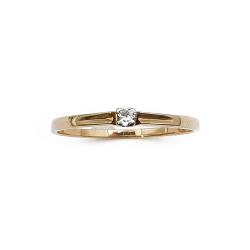 Tuotekuva 18K timanttisormus 18,25mm 0,05ct
