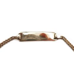 Tuotekuva Lasten panssariranneketju laatalla 1,8mm 14-17cm