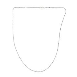 Tuotekuva Valkokultainen venetsiaketju pituus42-45cm, lev. 1mm