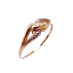 Tuotekuva Kultainen timanttisormus 18,5mm 0,005ct