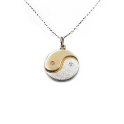 Tuotekuva Ying & Yang riipus ankkuriketjulla 50cm