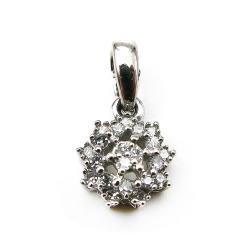 Tuotekuva Valkokulta timanttiriipus 0,105ct