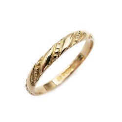 Tuotekuva Kultainen Halikon Lampolan sormus 20,5mm 18k v.-77