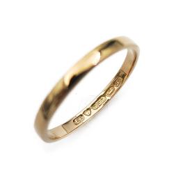Tuotekuva Kultainen flakka sormus 1.9mm 17,25mm 18k