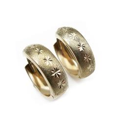 Tuotekuva Kultaiset saranakorvakorut 5x16mm, timanttileikkauksella