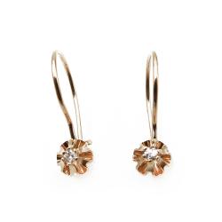 Tuotekuva Tim. 0,02ct koukkukorvakorut