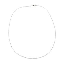 Tuotekuva Valkokulta ankkuri kaulaketju 46cm lev.1mm