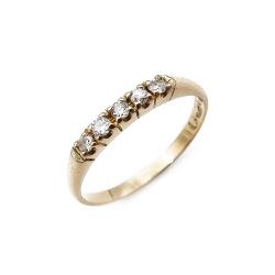 Tuotekuva Timantti-rivisormus 0,05ct koko 16,0 lev.2mm