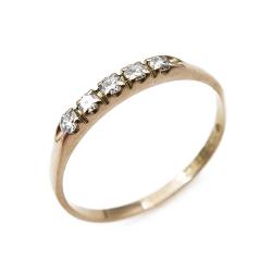 Tuotekuva Kupittaan Kulta timantti-rivisormus 0,125ct koko 18,75 v.-88