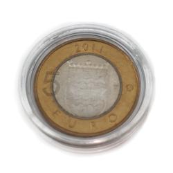 Tuotekuva Uudenmaan maakuntaraha 5 € 2011 suojakapselissa – Suomen Rahapaja