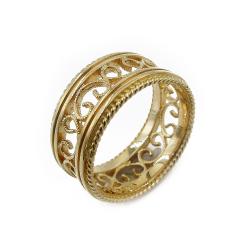Tuotekuva 18k Kalevala koru Filigraanisormus 15,75 8.5mm