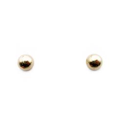 Tuotekuva Kultaiset 8mm puolipallokorvakorut