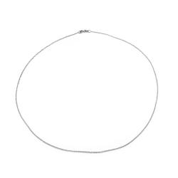 Tuotekuva Valkokultainen ohut ankkuriketju 1,25mm 45cm Unoaerre