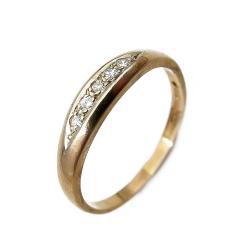Tuotekuva 18K timanttisormus 0,025ct koko 16,25 v.-79