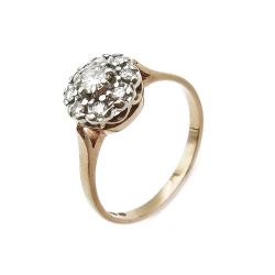 Tuotekuva Timanttisormus 0,10ct+8x0,02ct 17,5mm