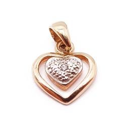 Tuotekuva Kultainen sydänriipus tim. 0,005ct