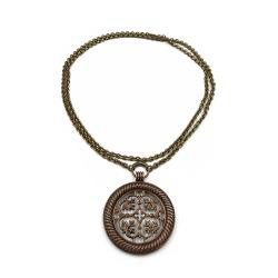 Tuotekuva Kalevala koru Tuukkalan riipus 52mm 80cm pronssi