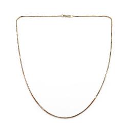 Tuotekuva 1mm Kultainen venetsiaketju 42cm