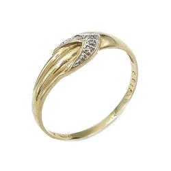 Tuotekuva Timanttisormus halk.18mm v.1996 tim.0,015ct